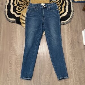 NWT Madewell Curvy High Rise Skinny Jeans 29”